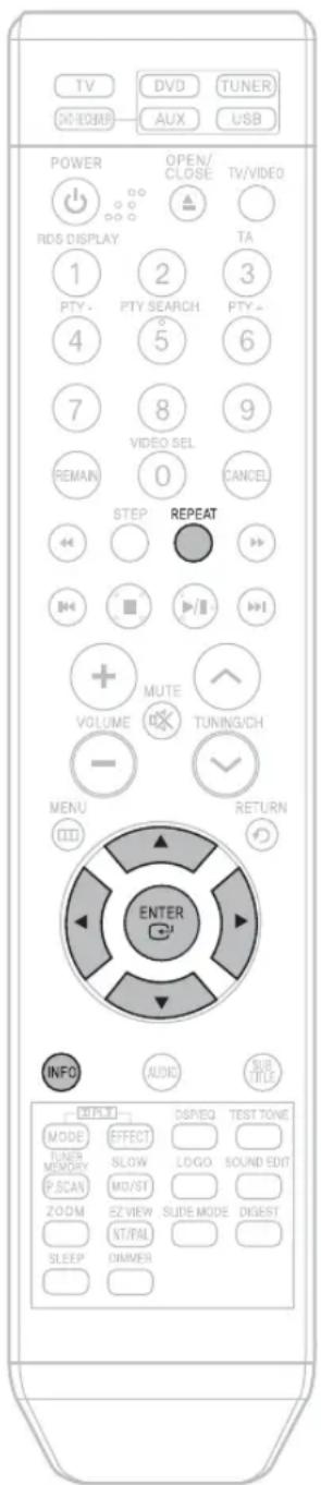 SAMSUNG HT-TQ22 - A-B Repeat Playback - 1