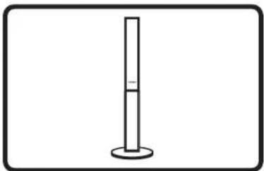 SAMSUNG HT-TQ22 - How to install the speaker and the stand. (Tallboy type) - 6