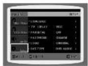 SAMSUNG HT-P70 - Setting the Language - 3