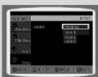 SAMSUNG HT-P70 - To select one of the 3 wallpaper settings you've made - 5
