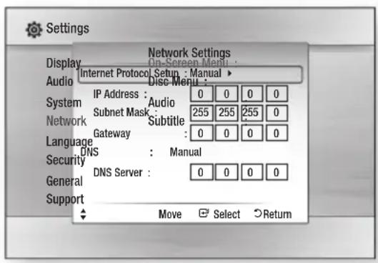 SAMSUNG HT-C5500D - Setting Up a Wired Connecton - Manual - 1