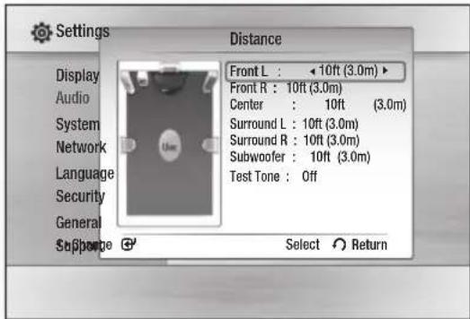 SAMSUNG HT-C5500D - Distance - 1