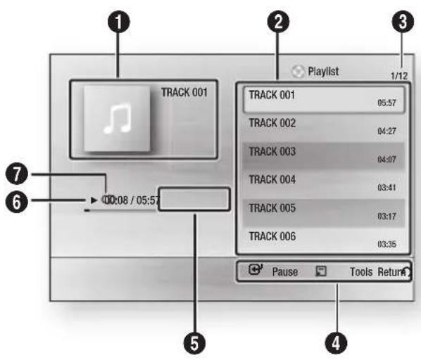 SAMSUNG HT-C5500D - Playing an Audio CD (CD-DA)/MP3 - 1