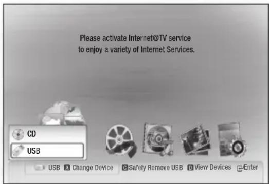 SAMSUNG HT-C5500D - Playing back a USB Storage - 2