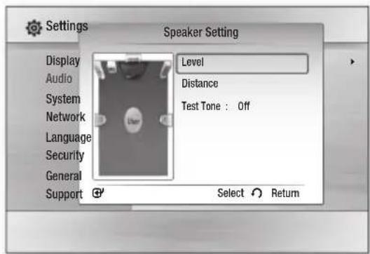 SAMSUNG HT-C5500D - Speaker Setting - 1