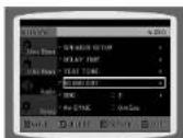SAMSUNG HT-WP30 - Method 1 When adjusting the audio quality using the setup screen - 3