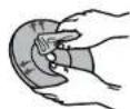 SAMSUNG HT-WP30 - Cautions on Handling and Storing Discs - 3