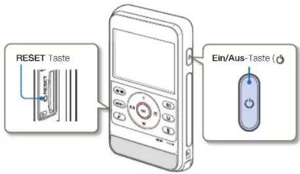 SAMSUNG HMX-W350YP - GERÄT EIN-/AUSSCHALTEN - 1
