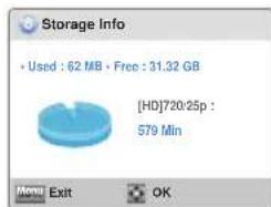 SAMSUNG HMX-W300BP - Storage Info (Speich.info) - 2