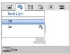 SAMSUNG HMX-W300BP - Back Light (Gegenlichtausgl) - 2