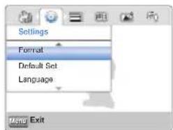 SAMSUNG HMX-W300BP - Format (Formatieren) - 2