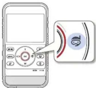SAMSUNG HMX-W300BP - VERWENDEN DES UNTERWASSER MODUS - 1