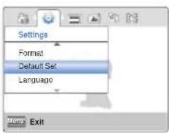 SAMSUNG HMX-W200BP - Default Set (Standardeinst) - 1