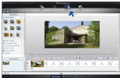 SAMSUNG HMX-W200BP - Schritt: Videos oder Fotos bearbeiten - 1