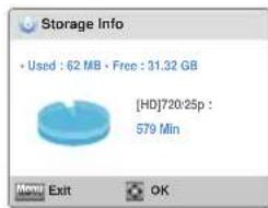 SAMSUNG HMX-W200BP - Storage Info (Speich.info) - 2