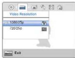 SAMSUNG HMX-W200BP - BEDIENUNG DER MENÜS - 4
