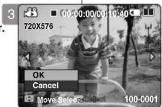 SAMSUNG VP-X300 - Deleting Movie Files - 2