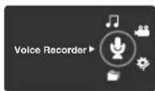 SAMSUNG VP-X300 - Modus Voice Record (Sprachaufn.) einstellen - 2