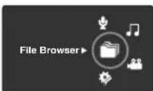 SAMSUNG VP-X300 - How to set to File Browser mode - 2