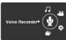 SAMSUNG VP-X300 - How to set to Voice Recorder mode - 2