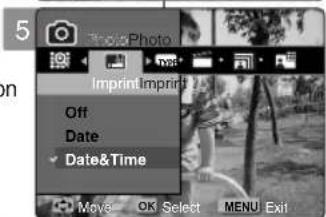 SAMSUNG VP-MM12S - Datums-/Zeitstempel einstellen - 3