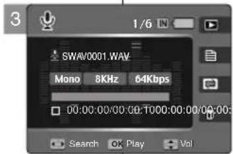 SAMSUNG VP-MM11S - Setting the Repeat Option - 1
