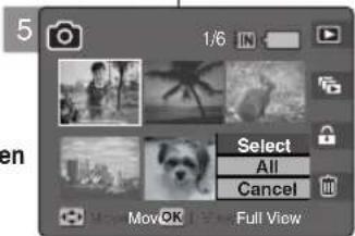 SAMSUNG VP-MM11S - Shortcut-Tasten verwenden - 2