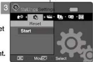 SAMSUNG VP-MM11S - Resetting the Miniket Photo - 1