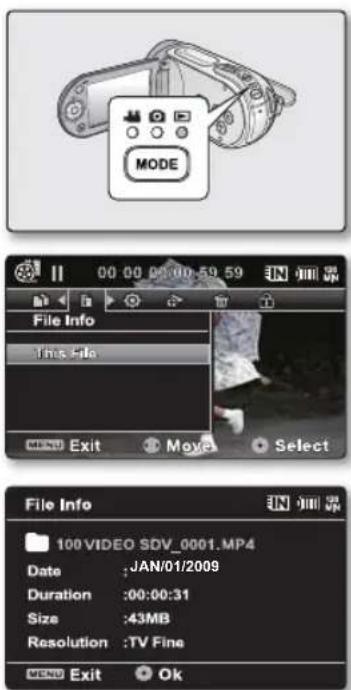 SAMSUNG SMX-F33LP - DATEIINFORMATIONEN ANZEIGEN - 2
