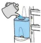 SAMSUNG RL37HCTC - Filling The Water Tank - 1