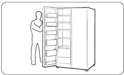 SAMSUNG RS51K55H02C - CAUTION - 1