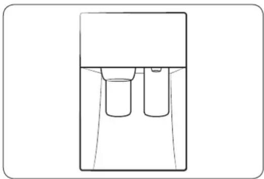 SAMSUNG RS51K55H02C - Water dispenser (applicable models only) - 1