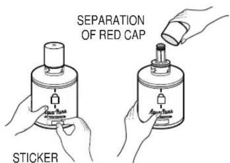 SAMSUNG RS21WCSW - Install the water filter. - 2