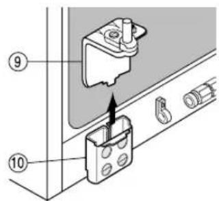 SAMSUNG RS21WCSW - Removing the Freezer Door - 4