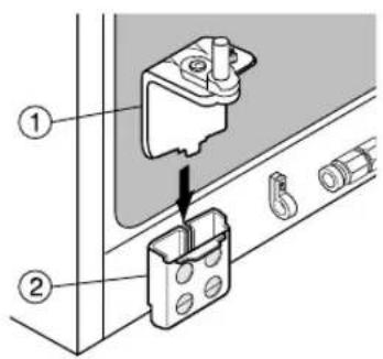 SAMSUNG RS21WCSW - Reattaching the Freezer Door - 1