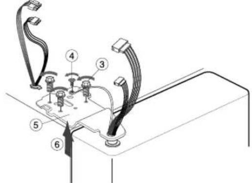 SAMSUNG RS21WCSW - Removing the Freezer Door - 2