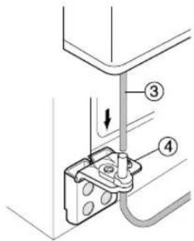 SAMSUNG RS21WCSW - Reattaching the Freezer Door - 2