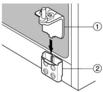 SAMSUNG RS21WCSW - Reattaching the Refrigerator Door - 1
