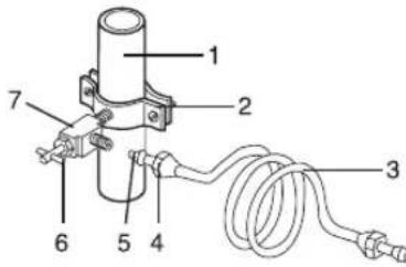 SAMSUNG RS21WCSW - Connecting to water supply line - 1