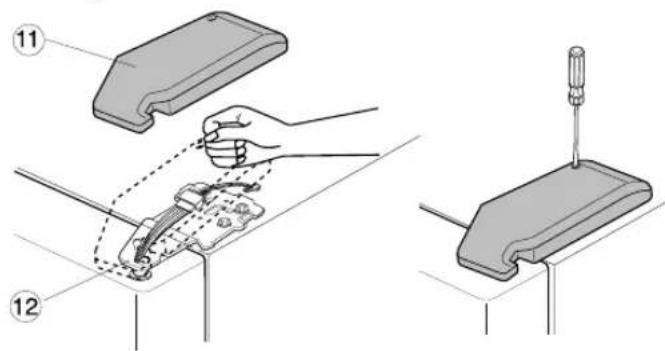SAMSUNG RS21WCSW - Reattaching the Refrigerator Door - 5