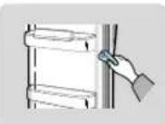 SAMSUNG RS21WCSW - Rubber door seals - 1