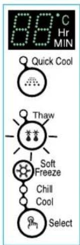 SAMSUNG RS21WCSW - "Thaw" button - 1