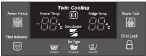SAMSUNG RS21WCSW - DIGITAL PANEL - 3