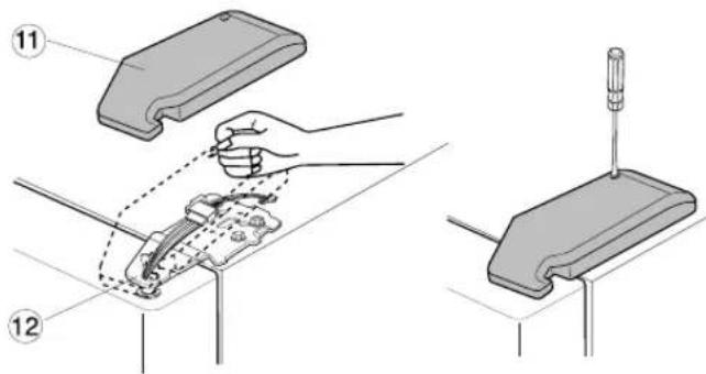 SAMSUNG RS21JCSV - Reattaching the Refrigerator Door - 5