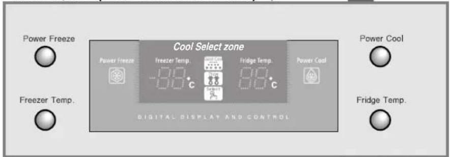 SAMSUNG RS21JCSV - CONTROL PANEL - 2