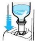 SAMSUNG RS21JCSV - INSTALLING A REGULAR BOTTLE - 6