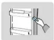 SAMSUNG RS21JCSV - Rubber door seals - 1