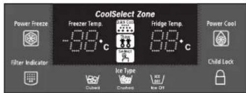 SAMSUNG RS21JCSV - DIGITAL PANEL - 4