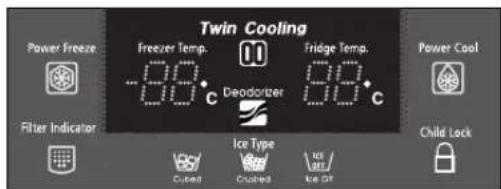 SAMSUNG RS21JCSV - DIGITAL PANEL - 3