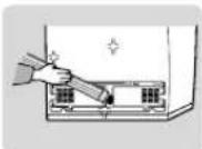 SAMSUNG RS21JCSV - Rear - 1
